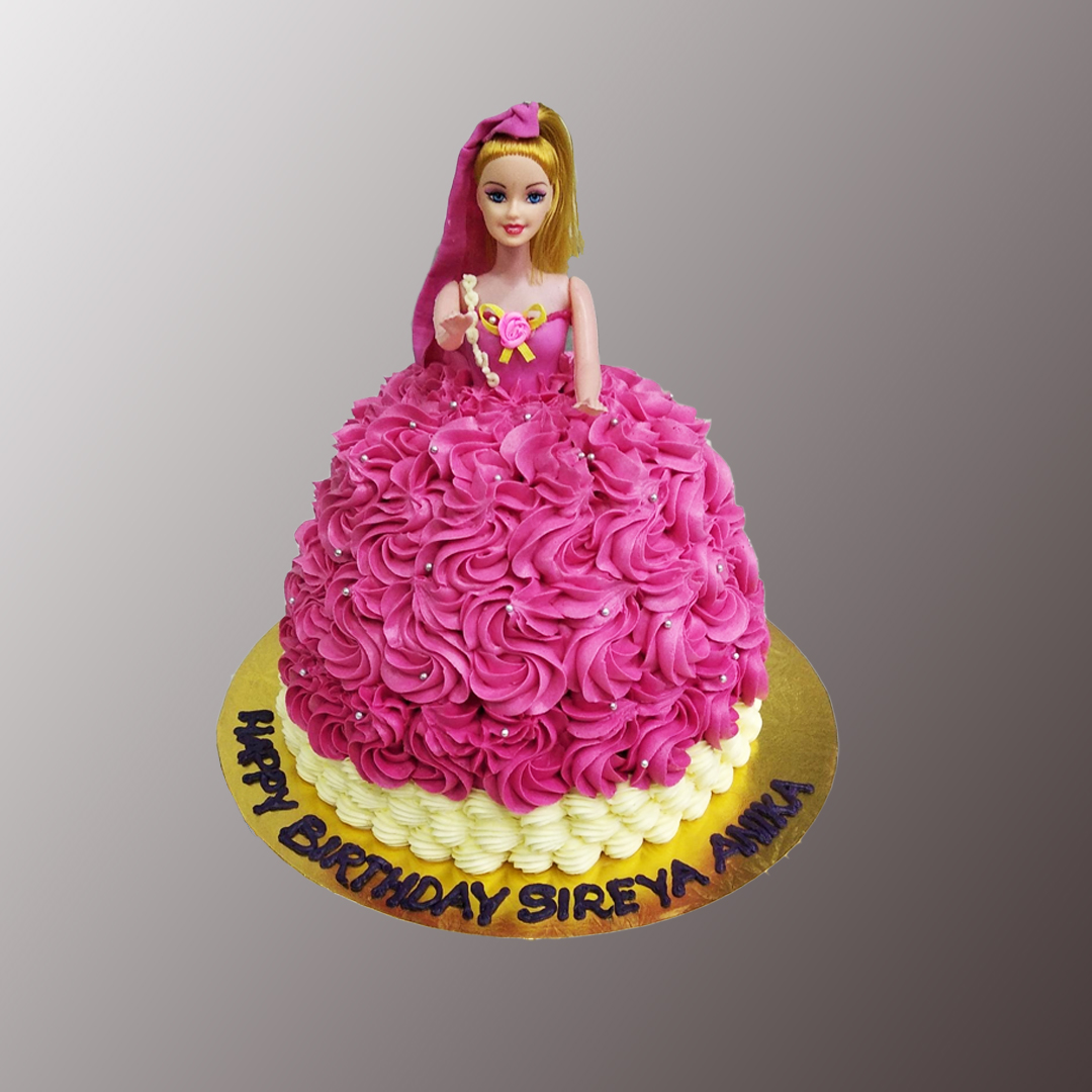 Barbie Doll Cake – CakenTake