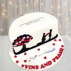 Anniversary-cake