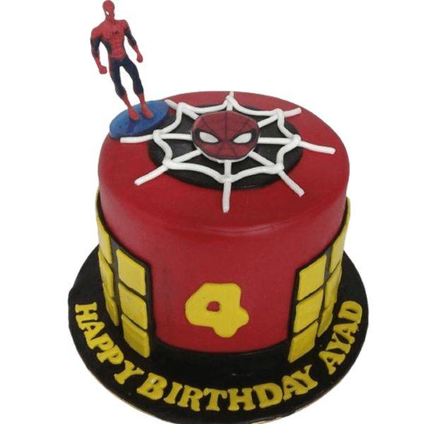 Spiderman Themed Cake