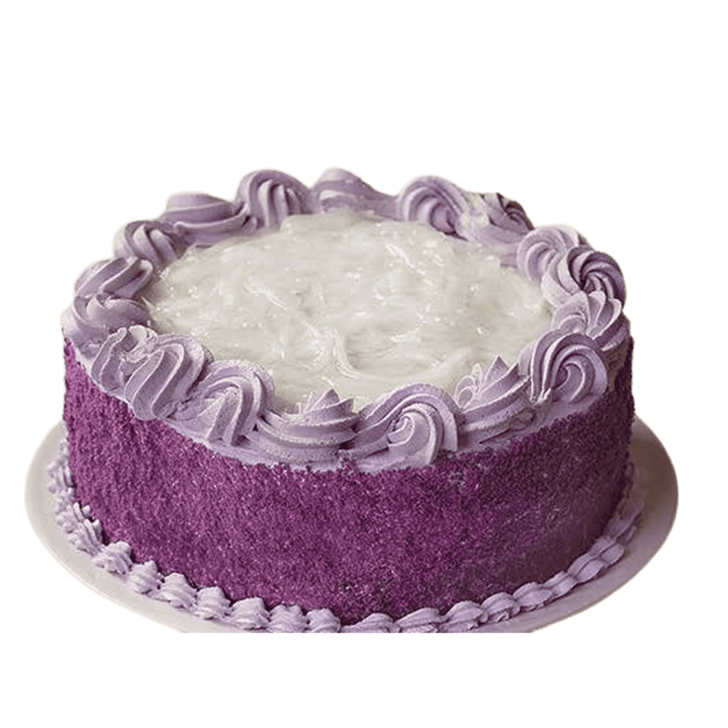 Ube Macapuno Cake – Cake N Take