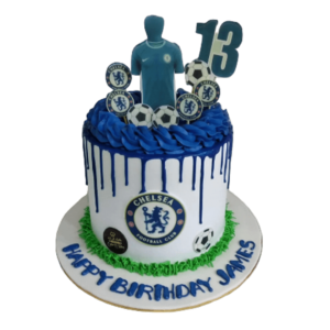 football themed cake for men
