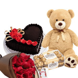 gift combo (cake,flowers,chocola