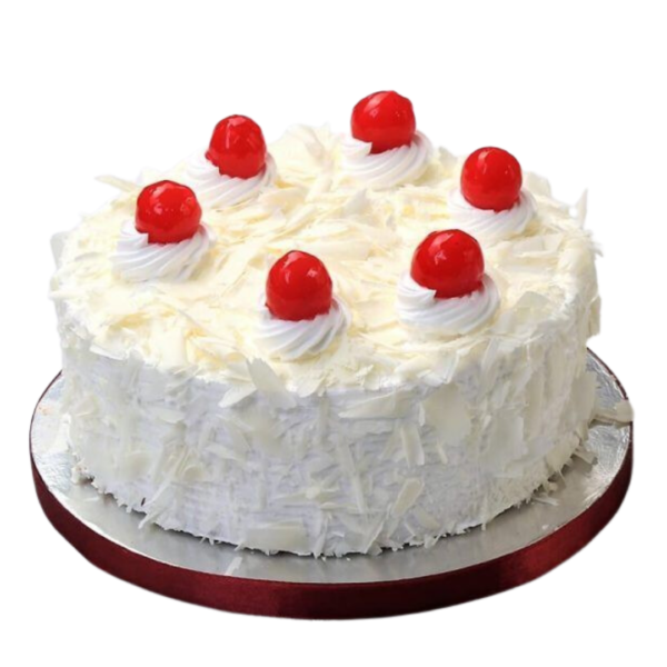 White Forest Cake