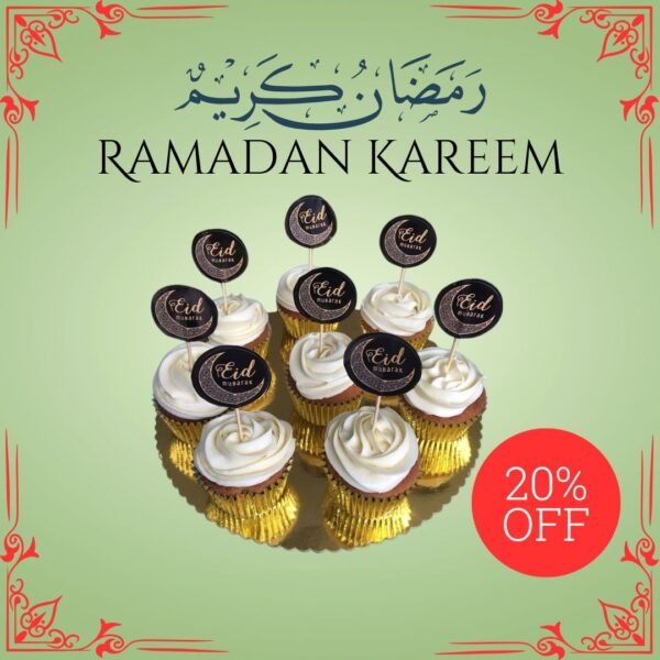 Ramadan Themed Cupcakes (6pcs)