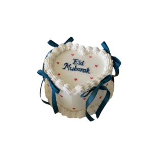 Eid ribbon cake